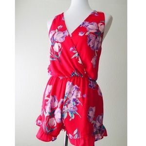 Everly pink romper size 2-4